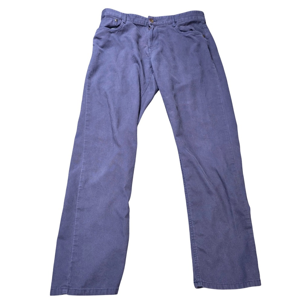 Tommy Hilfiger Straight Leg Pants  Men's Size‎ 33×32 Navy Blue Cotton Trousers